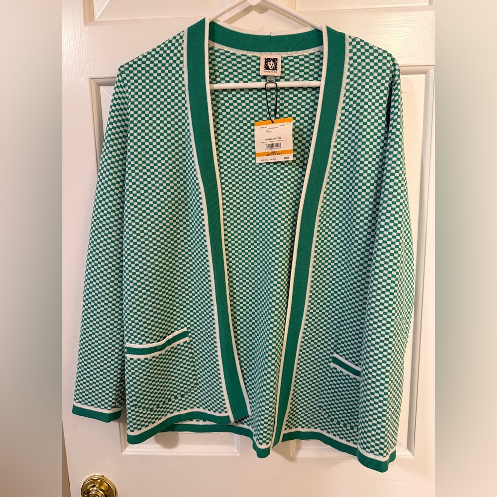 Anne Klein cardigan NWT
